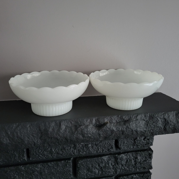 E.O. Brody Other - E.O. Brody Milkglass Vintage Bowls/Pair